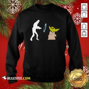 Baby Yoda Grogu Stunned Sweatshirt - Design By Rulestee.com