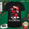 Original Cute Santa Deadpool Merry Kiss My Ass Christmas Shirt - Design By Rulestee.com
