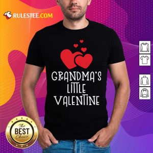 Kids Grandma’s Little Valentin T-Shirt - Design By Rulestee.com