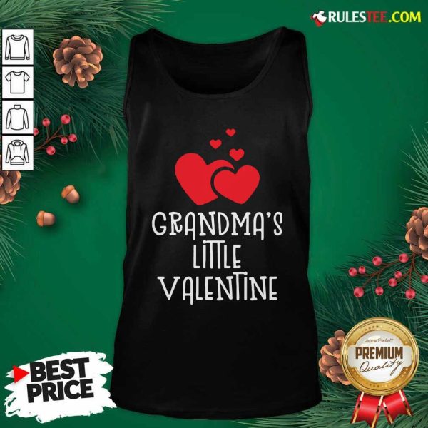 Kids Grandma’s Little Valentin Tank Top - Design By Rulestee.com