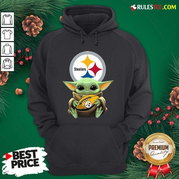 Perfect Baby Yoda Rugby Steelers Hoodie - Design By Rulestee.com