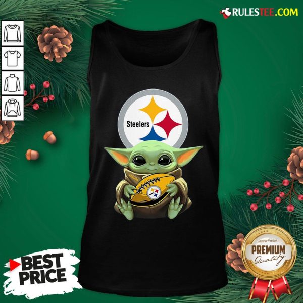 Perfect Baby Yoda Rugby Steelers Tank Top - Design By Rulestee.com