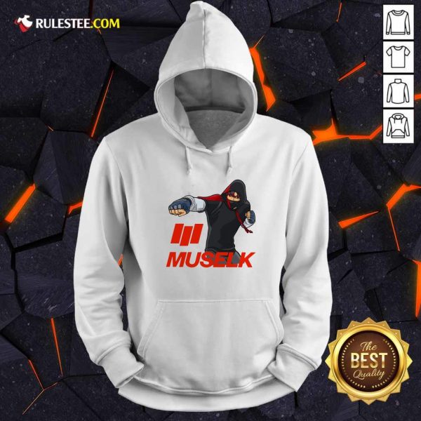 Muselk Punch Red Hoodie - Design By Rulestee.com