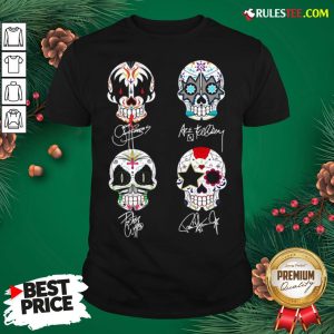 Perfect Sugar Skull The Space Ace The Demon The Catman The Starchild Signatures Shirt - Design By Rulestee.com