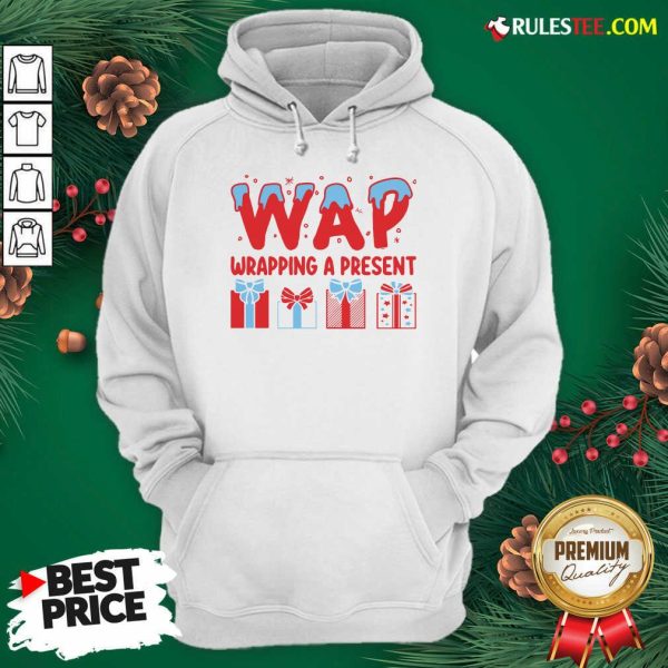 Premium Wap Wrapping A Present Hoodie - Design By Rulestee.com