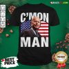 Pretty Cmon Man Joe Biden American Flag Shirt - Design By Rulestee.com