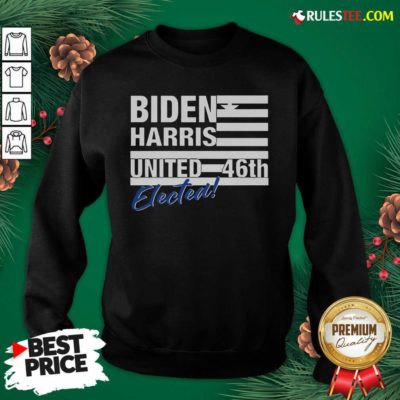 Joe Biden Kamala Harris 2020 United 46th President Usa Elected Sweatshirt - Design By Rulestee.com