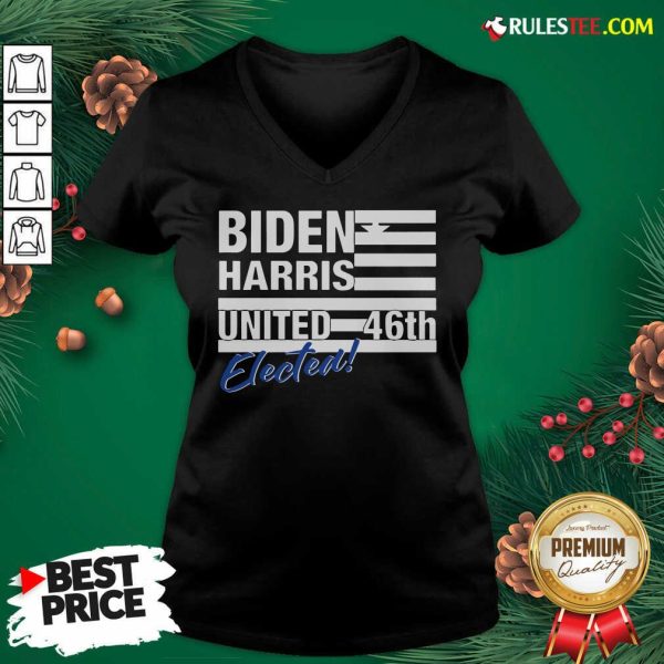 Joe Biden Kamala Harris 2020 United 46th President Usa Elected V-neck - Design By Rulestee.com