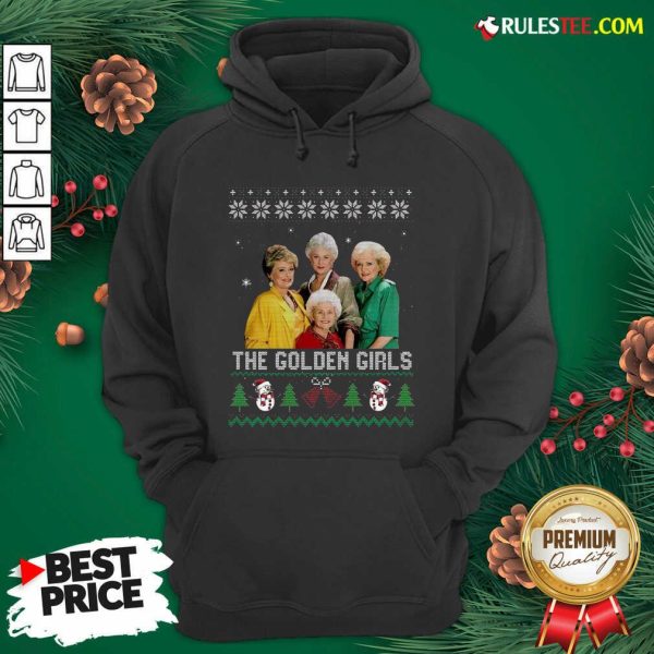 The Golden Girls Ugly Merry Christmas Hoodie - Design By Rulestee.com