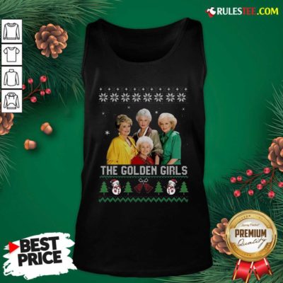 The Golden Girls Ugly Merry Christmas Tank Top - Design By Rulestee.com