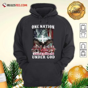 Alabama Crimson Tide One Nation Under God Signatures 2021 Hoodie - Design By Rulestee.com