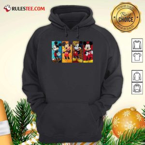 Mickey Mouse Be Strong Be Brave Be Humble Be Badass Hoodie - Design By Rulestee.com