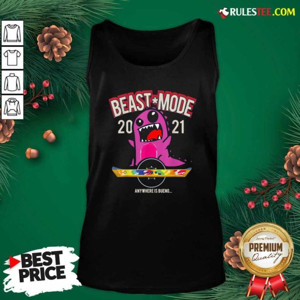 Beast Mode 2021 Floating Tank Top - Design By Rulestee.com