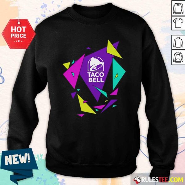 Gavin Dempsey Taco Bell Geometric Logo Sweatshirt - Design By Rulestee.com