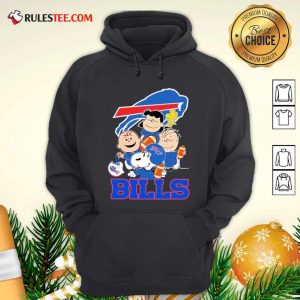 The Buffalo Bills Snoopy The Peanuts Tee Unisex Hoodie - Design By Rulestee.com
