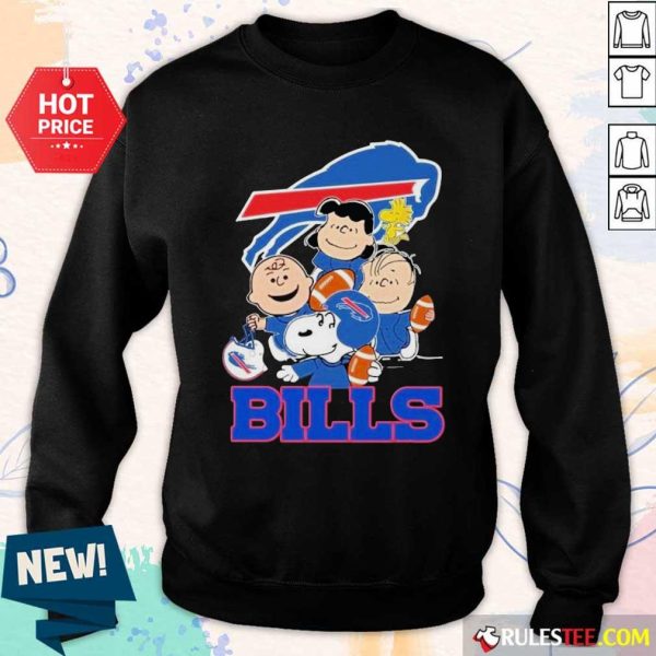 The Buffalo Bills Snoopy The Peanuts Tee Unisex Sweatshirt - Design By Rulestee.com
