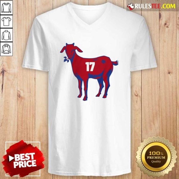 17 Goat Allen For Buffalo Bill 2021 V-neck - Design By Rulestee.com