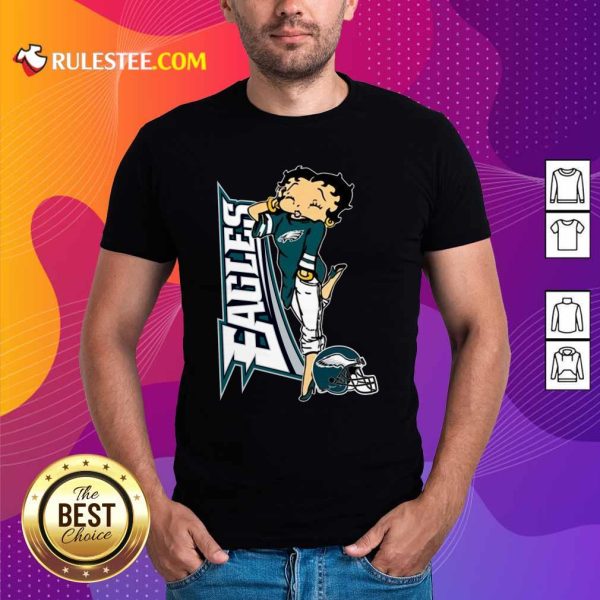 Betty Boop Philadelphia Eagles Football Shirt - Design By Rulestee.com