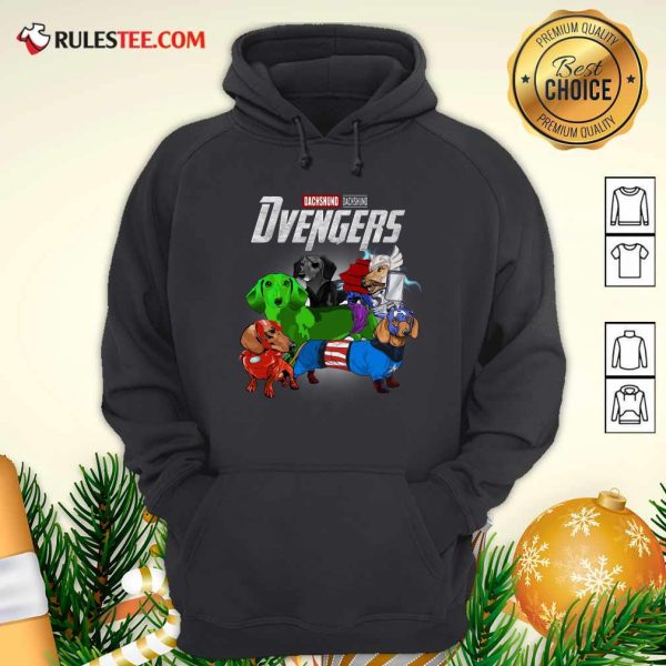 Dachshund Marvel Avengers Dvengers Hoodie - Design By Rulestee.com