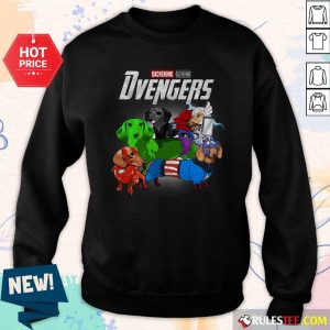 Dachshund Marvel Avengers Dvengers Sweatshirt - Design By Rulestee.com