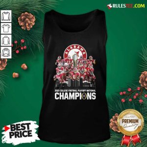 Alabama Crimson Tide 2021 College Football Playoff National Champions Tank Top - Design By Rulestee.com