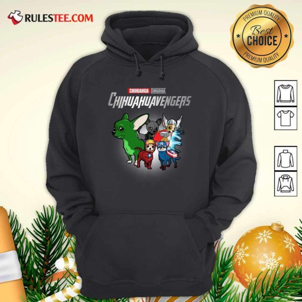 Chihuahua Marvel Avengers Chihuahuavengers Hoodie - Design By Rulestee.com