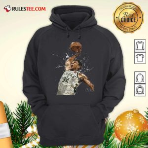 Giannis Antetokounmpo 34 Bucks Jersey Basketball Hoodie - Design By Rulestee.com