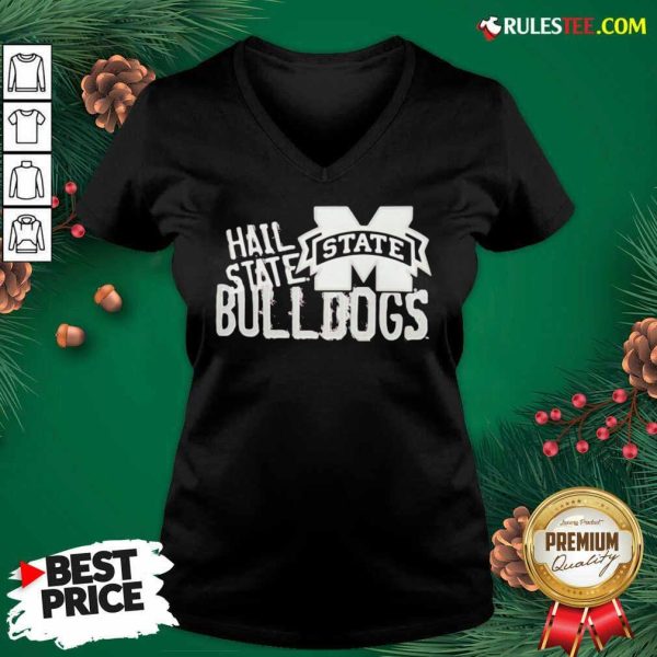 Hall State Bulldogs Champion V-neck - Design By Rulestee.com
