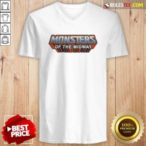 Chicago Bears Monsters Of The Universe V-neck - Design By Rulestee.com