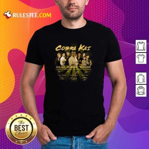 Cobra Kai 2018 2021 03 Season 30 Episodes Signatures Shirt - Design By Rulestee.com