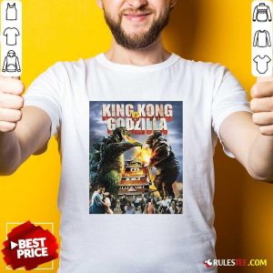 Kaiju Battle King And Kong Godzilla Shirt - Design By Rulestee.com