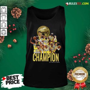 Los Angeles Lakers Champion 2020 NBA Signatures Tank Top- Design By Rulestee.com