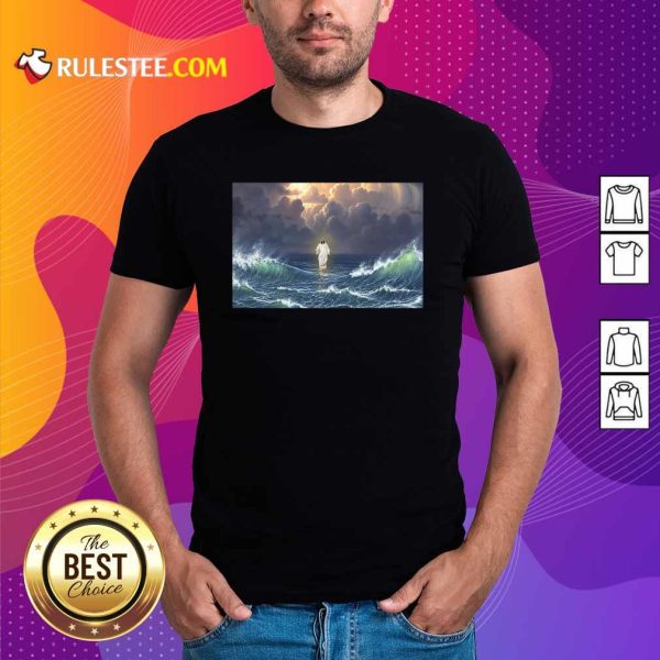 Jesus Shadow Shirt - Design By Rulestee.com