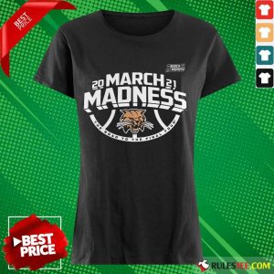 Amused Ohio Bobcats 2021 March Madness Ladies Tee