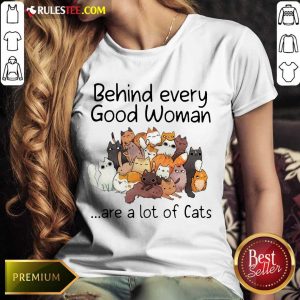 Delighted Every Woman A Lot Of Cats Ladies Tee