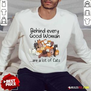 Delighted Every Woman A Lot Of Cats Sweater