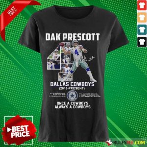 Ecstatic Dak Prescott Cowboys 2021 Ladies Tee