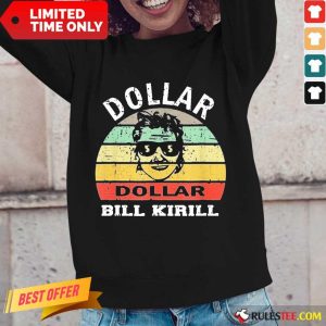 Ecstatic Dollar Bill Kirill Vintage Long-sleeved