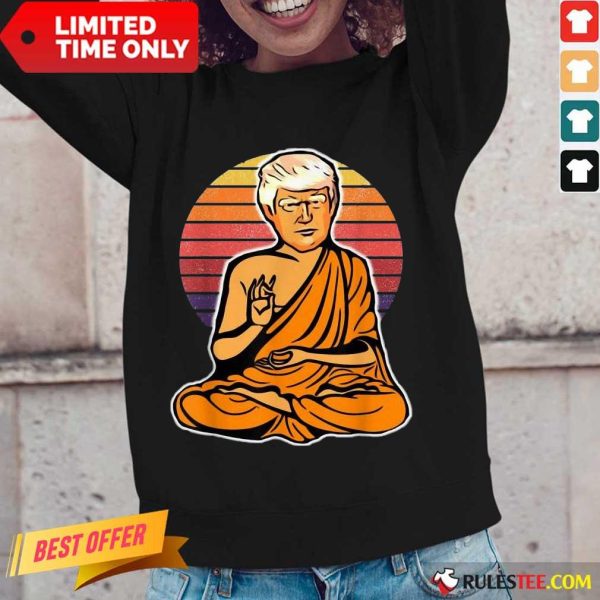 Enthusiastic Enlightened Buddha 2021 Long-sleeved