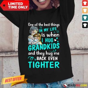 Excited One The Best Things Grandkids Long-sleeved