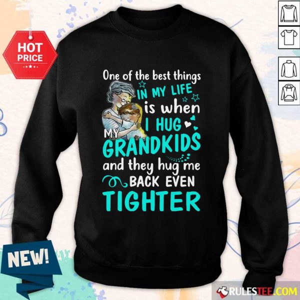 Excited One The Best Things Grandkids Sweater