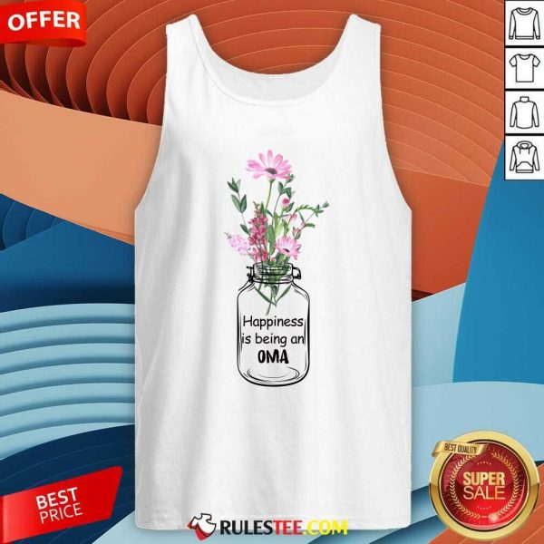 Happiness Is Being An Oma Mother Day Tank Top - Design By Rulestee.com
