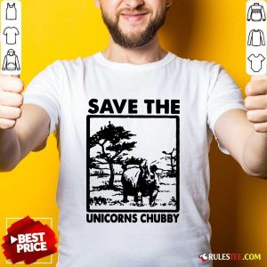 Save The Unicorns Chubby Shirt- Design By Rulestee.com