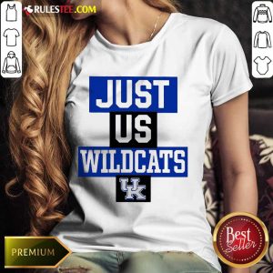 Hot Just Us Kentucky Wildcats 456 Ladies Tee