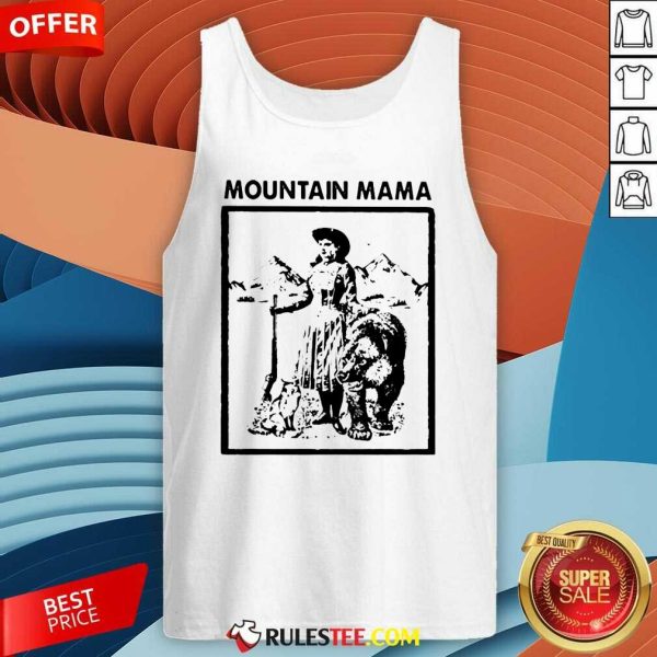 Mountain Mama Tank Top - Design By Rulestee.com