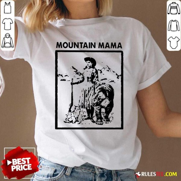 Mountain Mama V-neck - Design By Rulestee.com