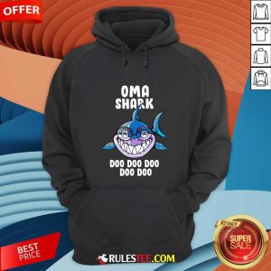 Oma Shark Doo Doo Doo Mother Day Hoodie - Design By Rulestee.com