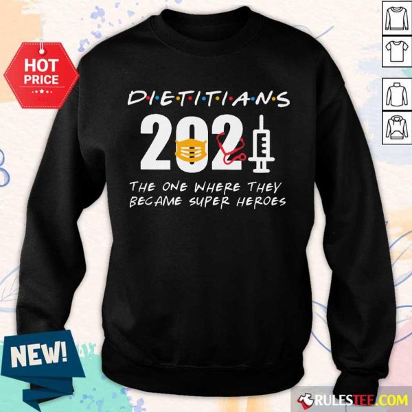 Overjoyed Dietitians 2021 SuperHeroes Sweater