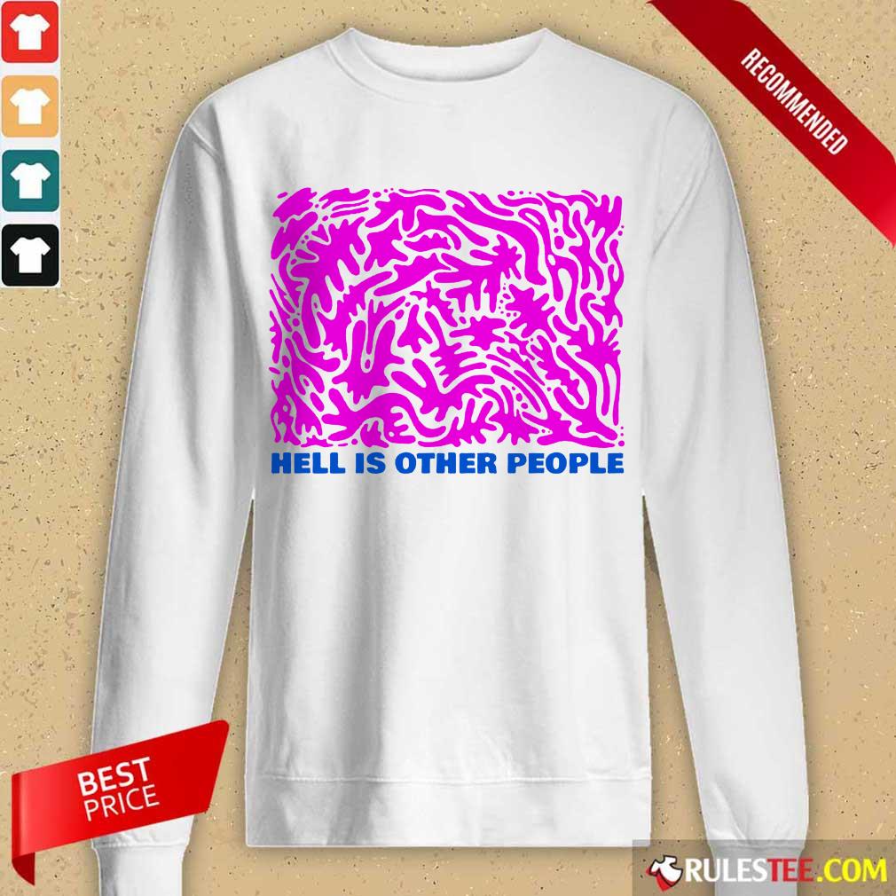 Overwhelmed Hell Other People Pink 2021 Long-sleeved