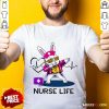 Surprised Bunny Nurse Dab Nurse Life Shirt